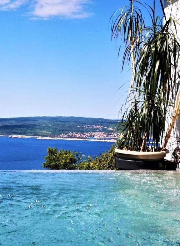 Art Gallery House With A Small Relaxing Pool Crikvenica Eksteriør billede